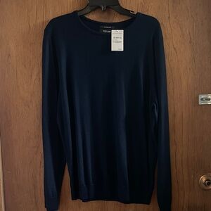 Nordstrom Men's navy Blue Crewneck Sweater